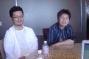 Jun Takeuchi (links)
