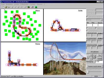 Bild 1 zu 3D-Achterbahn-Simulator