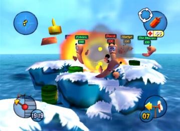 Bild 1 zu Worms 3D
