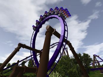 Bild 1 zu Achterbahn Simulator 2009