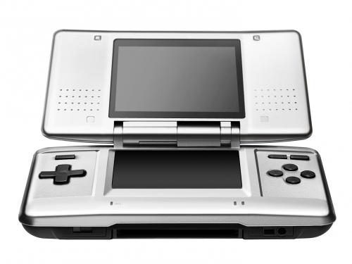 Die erste Version des Nintendo DS.