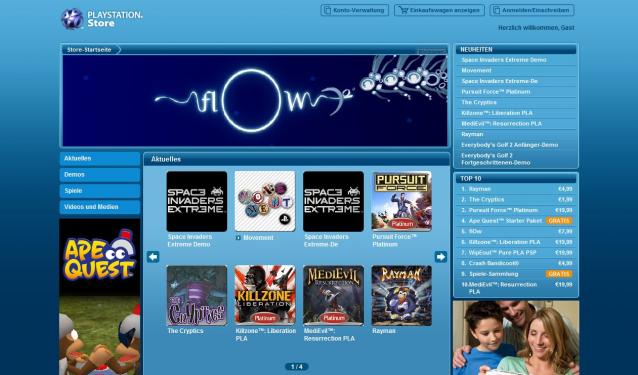 Der PlayStation Store ist mit zahlreichen neuen Inhalten wieder online.