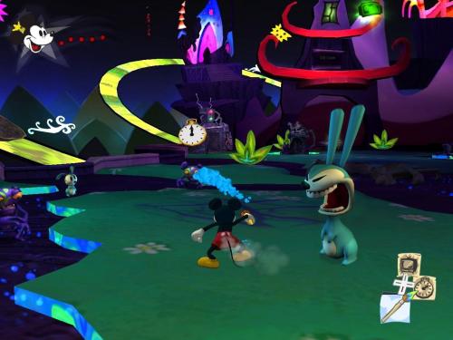 Im neuen Behind-the-Scenes-Video zu Epic Mickey für die Wii, sprechen die Entwickler von den Junction Studios über die Soundkulisse des Jump'n'Runs. (2)