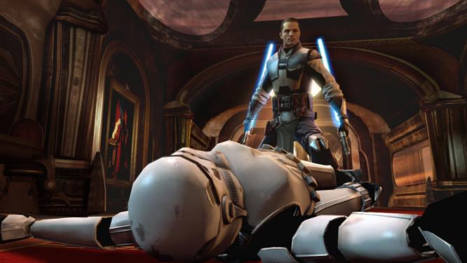 Star Wars: The Force Unleashed 2: Solche Bilder haben mit der Komplettlösung keinen Seltenheitswert mehr. 