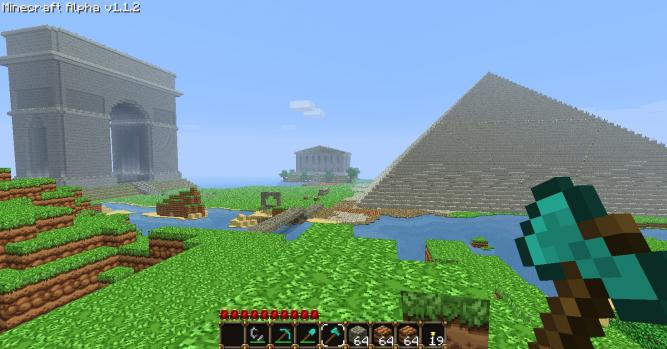 3,5 Gigabyte wiegt die Minecraft-Erde, die man im Maßstab eins zu eins nachgebaut hat. Hierfür nutzte man Karten der NASA.