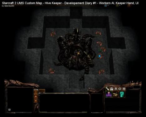 Starcraft 2: Wings of Liberty: Der Mod Hive Keeper wandelt das Blizzard-Strategiespiel zum SciFi-Dungeon Keeper.