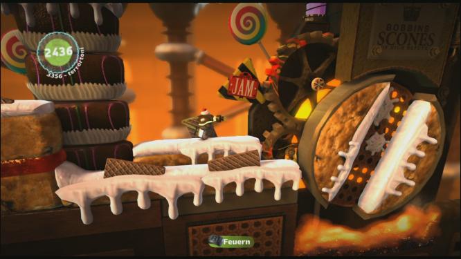 Little Big Planet 2 im Test: Der komplexe Editor ist das Herzstück des Spiels. Er erlaubt die Kreation von fantastischen Levels und ist ein echter Zeitfresser.