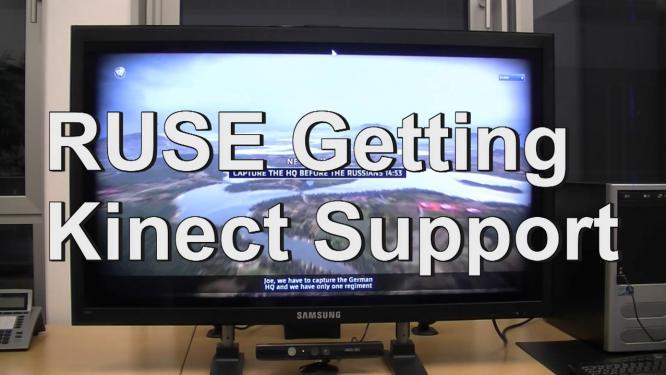 Die PC-Version von Ruse ist, mithilfe eines Kinect-Hacks, auch mit den Händen spielbar!