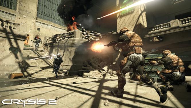 Laut Nathan Camarillo von Entwickler Crytek sind zwischen der PS3- und Xbox-360-Fassung von Crysis 2 nahezu keine grafischen Unterschiede zu erkennen. (7)
