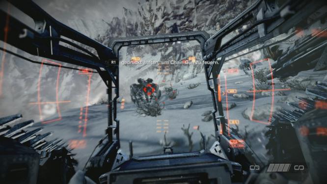 In dieser Mission rasen wir mit einem Schneemobil durch die Berge.