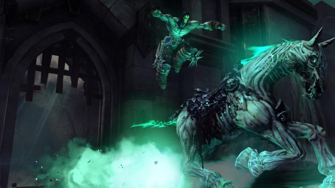 Größer soll die Spielwelt in Darksiders 2 werden. Das Pferd von Tod steht euch gleich zu Beginn zur Verfügung. Alle weiteren Infos von unserem Studiobesuch bei Virgil Games gibt's hier im Artikel.