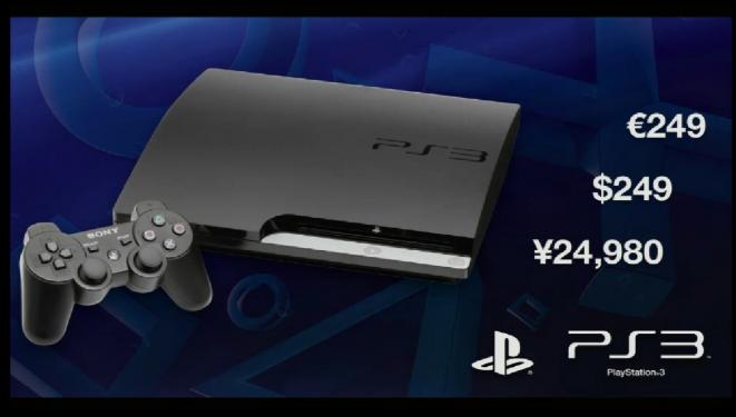 Sony hat die Preissenkung der PS3 auf der gamescom-Pressekonferenz offiziell bestätigt. 249 Euro setzt Sony für die 320 Gigabyte-Variante an.