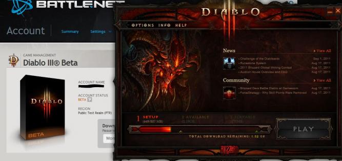Die Gerüchteküche brodelt: Laut dem User maniac-kun aus dem Neogaf-Forum hat die geschlossene Beta zu Diablo 3 begonnen. Hier der von ihm veröffentlichte Screenshot.