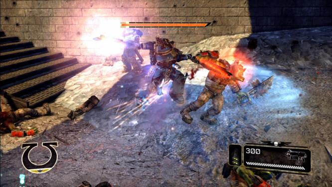 Warhammer 40K: Space Marine überzeugte im Test für Xbox 360, PS3 und PC durch eine tolle Atmosphäre und reichlich Action. Nicht komplett überzeugt hat die technische Seite. 
