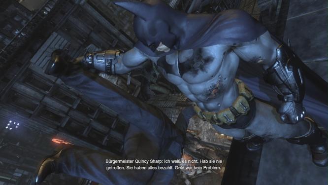 Batman: Arkham City glänzt mit filmreifer Inszenierung. 