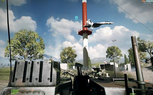 Der Funkmast der Battlefield 3-Map Caspian Border galt bislang als unzerstörbar. Dies änderte sich jedoch mit einem PS3-Pach Ende November 2011. 