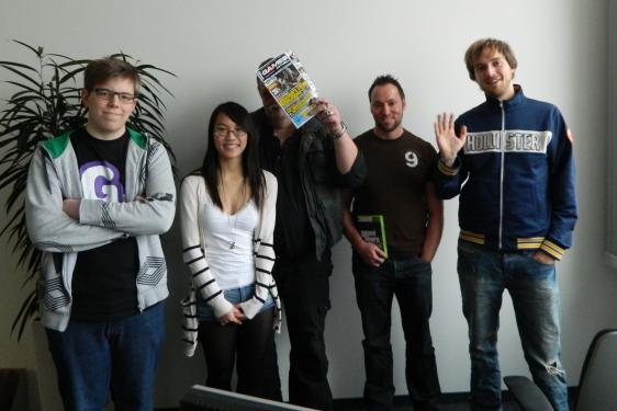 Games-Aktuell-Podcast 187: Lukas, Hoa, Rossi, Andy und Dom (v.l.n.r.).