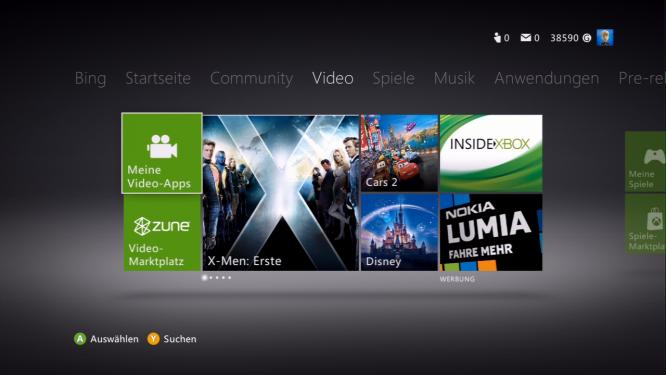Via Xbox Live laden Xbox 360-Besitzer ab sofort die ZDF Mediathek auf ihre Konsole. Die App bietet Sendungen von ZDF, ZDFinfo, ZDF.kultur und ZDFneo.