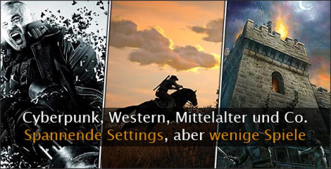 Cyberpunk, Wild West, Piraten und mehr: Spannende Settings, die viel zu selten für Spiele benutzt werden