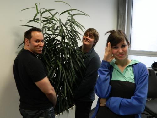 Games-Aktuell-Podcast 196: Andy, Linus, Katha (von links)