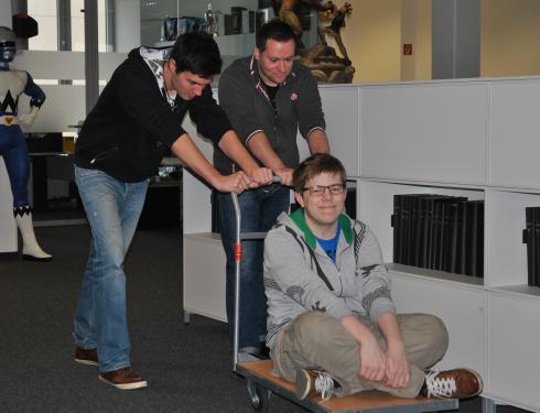 Games Aktuell-Podcast 197: Philip, Thomas und Lukas (von links)