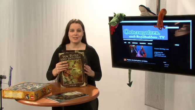 Diesmal geht es in der Late Nerd Show um Untote in allen Formen und Farben - immerhin sind Moderatorin Mháire und ihre drei Gäste noch lebendig.