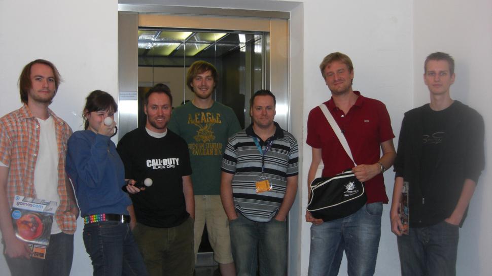 [23/08/10] Cynamite-Podcast 129: Philipp, Katharina, Andy, Dominic, Thomas, Matti, Tom (v. l. n. r.)