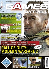 Games Aktuell 0709: Modern Warfare 2 (Exklusive Titelstory!), Assassin's Creed 2, Sims 3, Tony Hawk RIDE, FF XIII