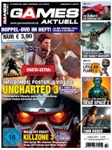 Games Aktuell 02/2011 - am Kiosk: Titelstory zu Uncharted 3 und Killzone 3 + POSTER als Gratis-Extra!
