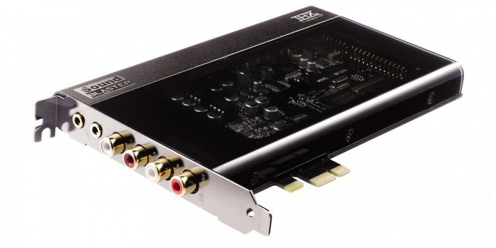 Stereo-Soundkarte mit sehr guter Klangqualität beim analogen Signalweg: Creative Sound Blaster X-Fi Titanium HD