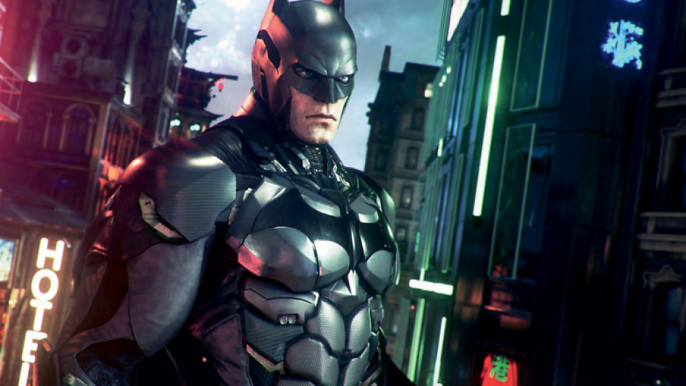 Brustpanzer: Die neue Rüstung von Batman wirkt noch mal um einiges mächtiger.