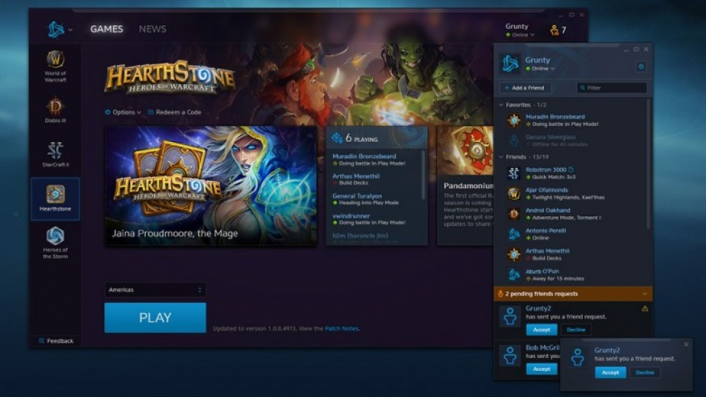 Der Battle.net-Client verfügt jetzt über neue Social-Features. (2)