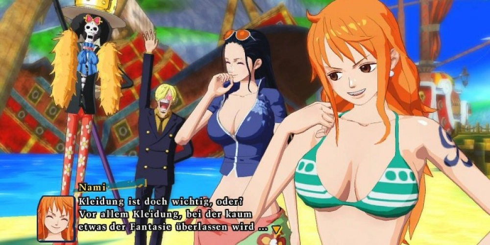 Unverwechselbar: Charaktere und Story sind One Piece-typisch total schräg. Fans der Vorlage fühlen sich sofort wohl, alle anderen haben es schwer, mitzukommen.