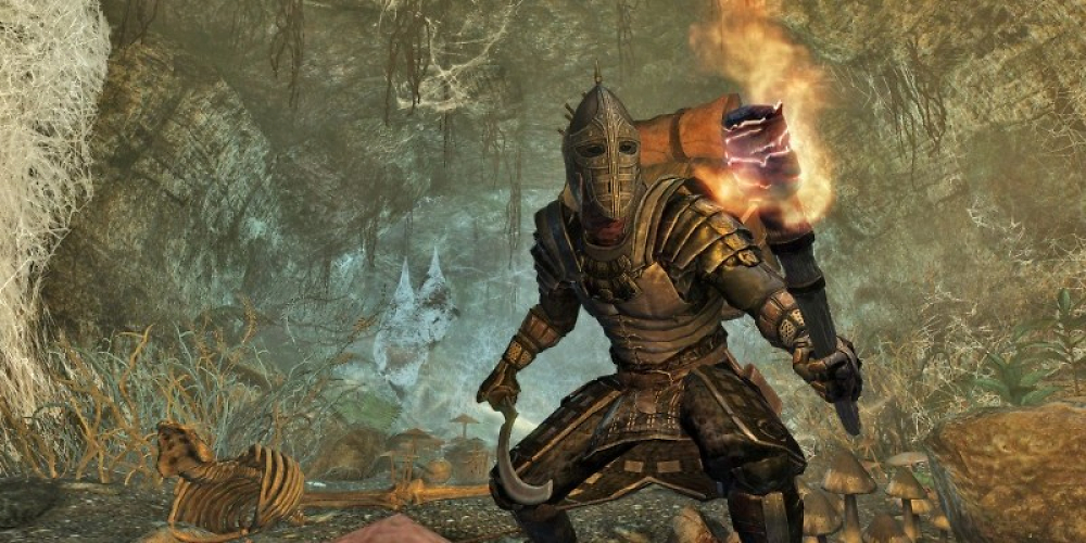 Dungeon-Erkundung vom Feinsten: Die von uns gespielte Alpha-Demo der Skyrim-Total-Conversion Enderal besitzt eine tolle und dichte Atmosphäre.