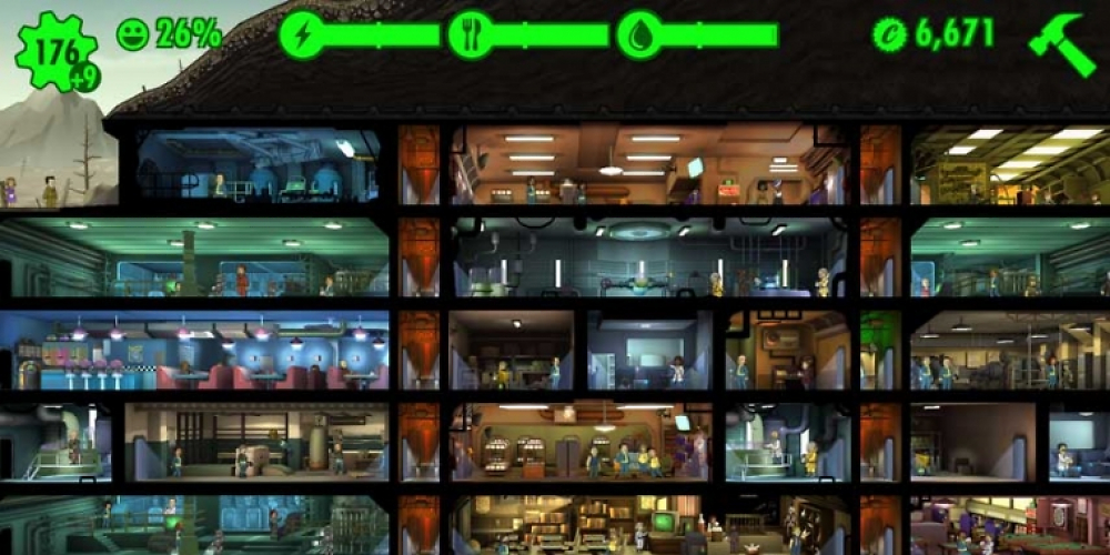 Ein Exploit schafft Abhilfe bei Ressourcenmangel in Fallout Shelter.