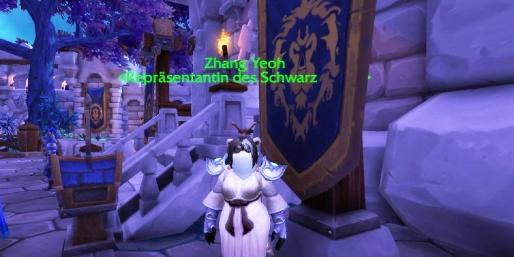 Seit Patch 6.2 können Spieler einen Vertreter des Schwarzmarktauktionshauses in ihrer Garnison begrüßen.