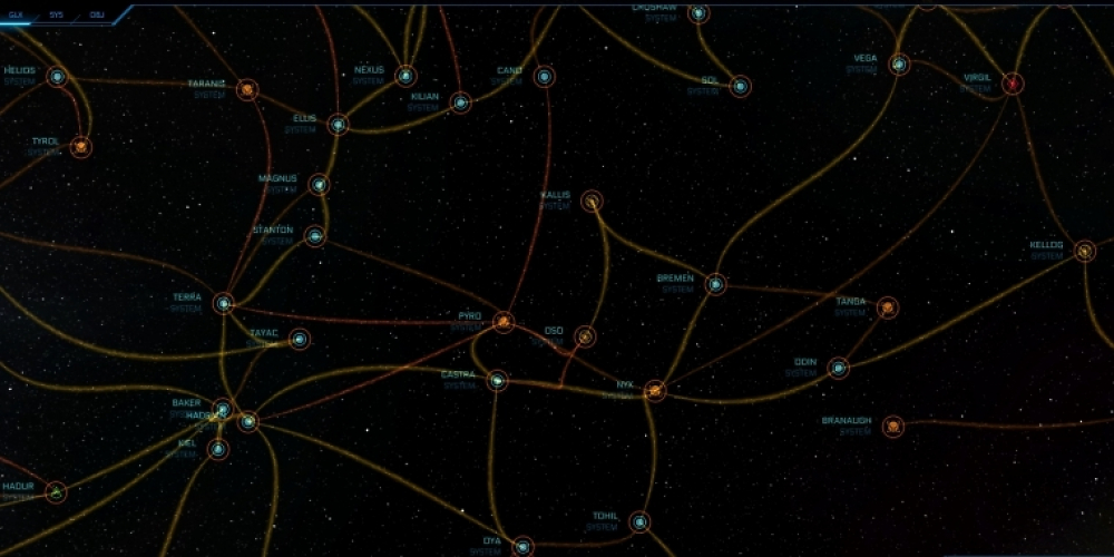 Anhand der interaktiven Sternenkarte Ark-Starmap zu Star Citizen lassen sich schon jetzt jede Menge Infos zum persistenten Multiplayer-Universum anzeigen.