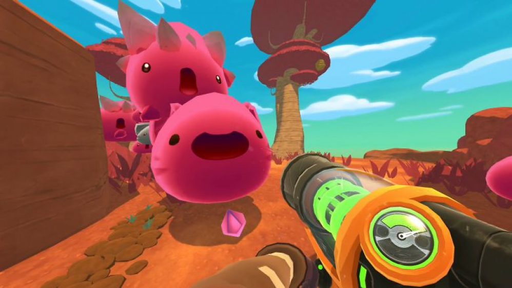 Screenshot aus Slime Rancher. Wir haben die Early Access-Version auf Steam probegespielt.