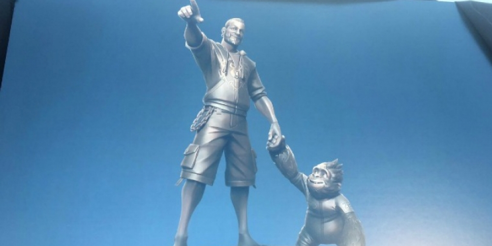 Blizzard: Metzen-Statue
