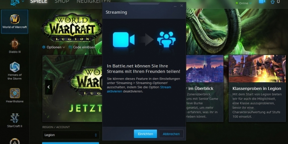 Overwatch und Co. können jetzt direkt via Facebook gestreamt werden.