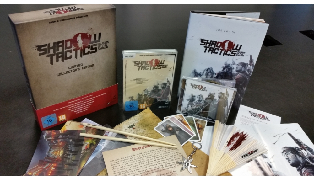 Shadow Tactics: Blades of the Shogun: Limitierte Collector's Edition ausgepackt - Unboxing mit vielen Fotos