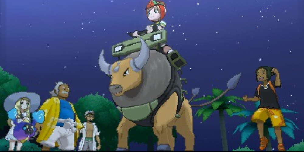 Wir können auf dem Tauros reiten.
