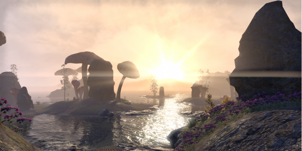  Die Insel Vvardenfell ist ein Paradies für Landschaftsschnappschüsse und lädt zum Verweilen ein.