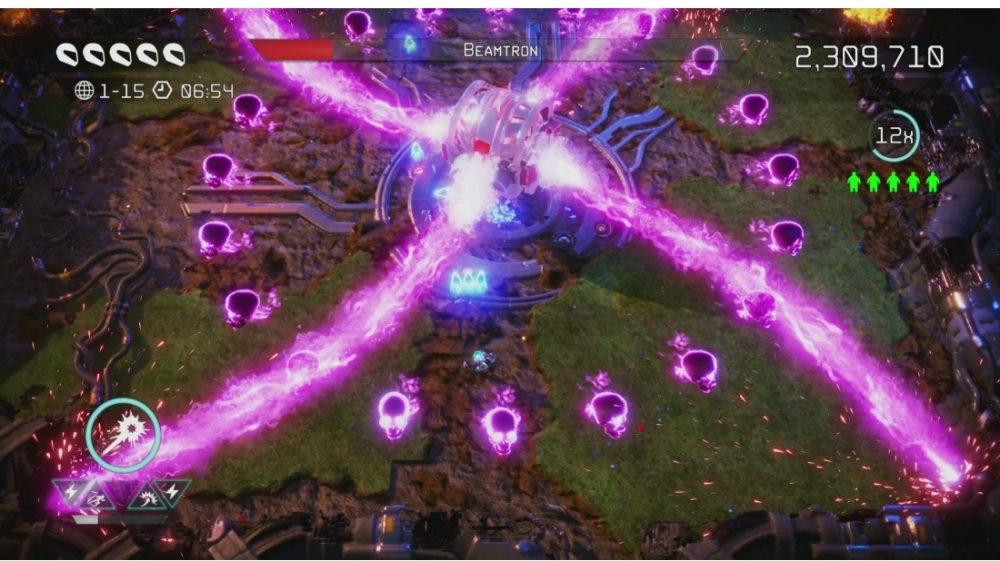 Nex Machina im Test: Finnische Effektorgie in Edeloptik