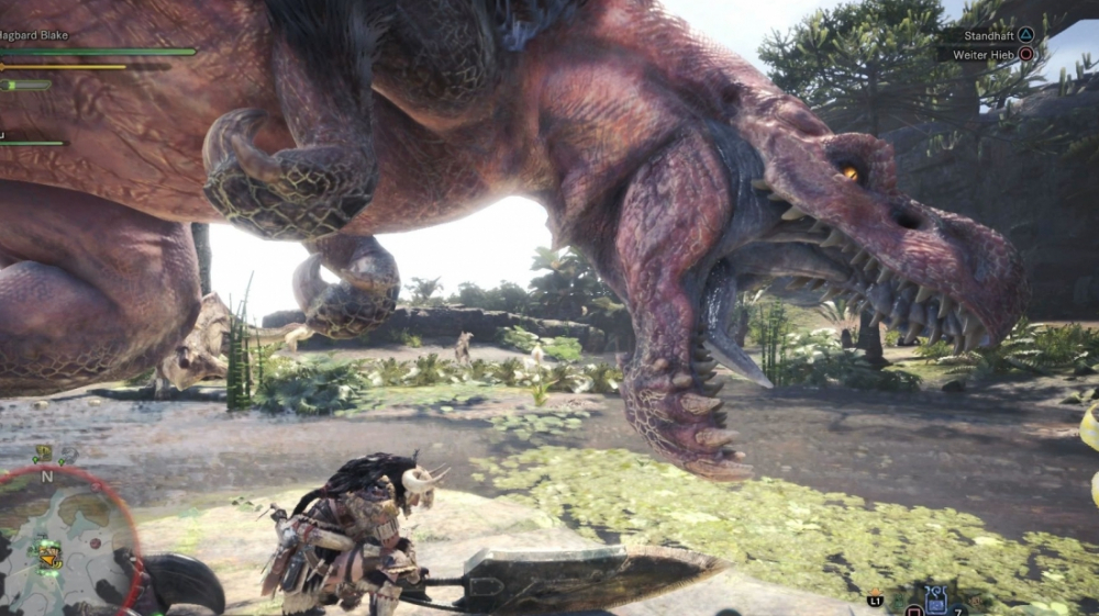 Monster Hunter World im Test: Palicos, Mehrspielermodus und kleine Schwächen