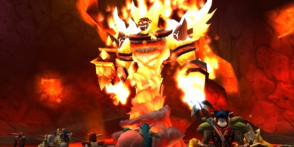 WoW Classic Raid Ragnaros Geschmolzener Kern.