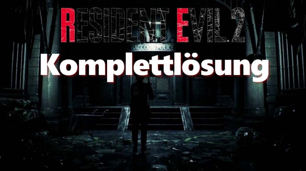 Resident Evil 2 Remake Lösung: Leon - Uhrenturm-Rätsel, Schlüsselkarte Garage