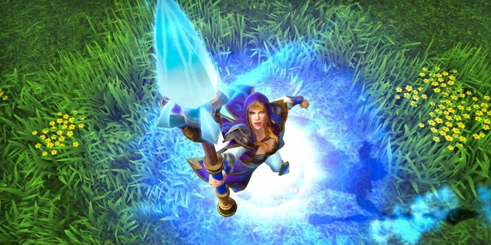 Jaina beschwört ihre Magie