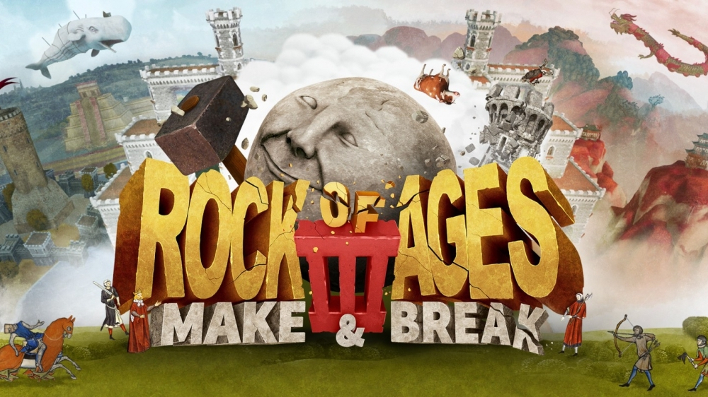 Rock of Ages 3: Make & Break im Test - ein Stein rollt durch die Menschheitsgeschichte