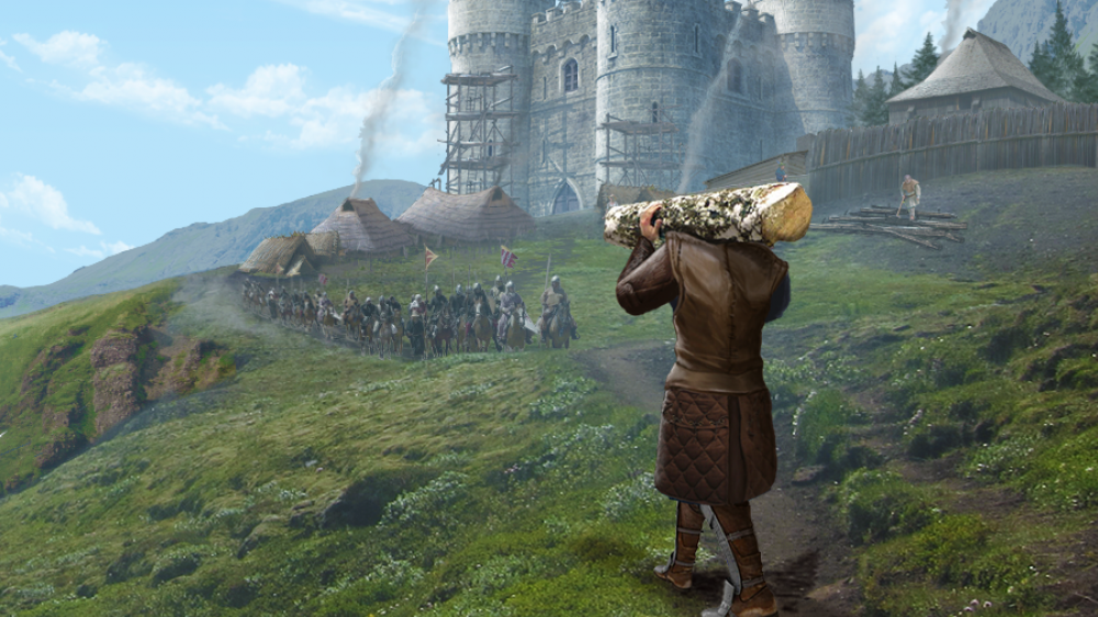 Going Medieval in der Vorschau: Aufbau-Simulation im alternativen Mittelalter
